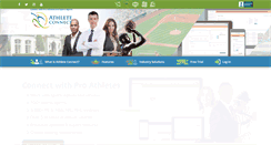 Desktop Screenshot of myathleteconnect.com